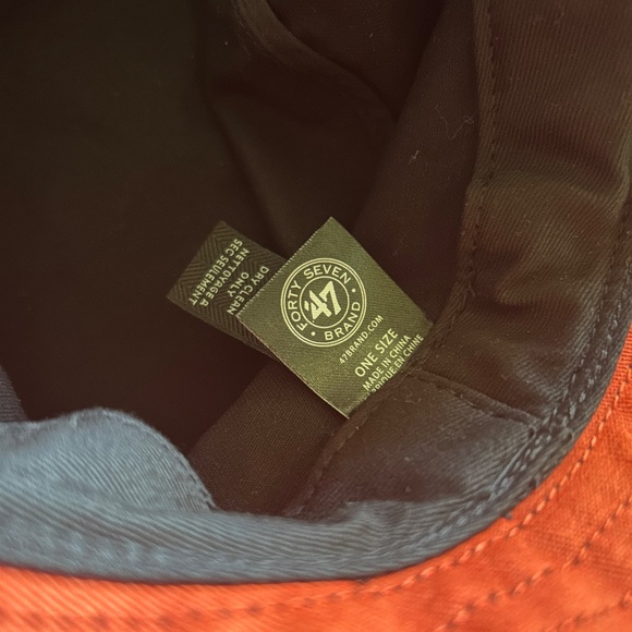 San Francisco Giants 47 Brand Original Black and Orange Bucket Hat - Picture 5 of 9